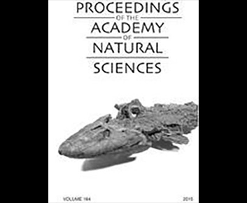 Journal Cover for Proceedings of the Academy of Natural Sciences of Philadelphia